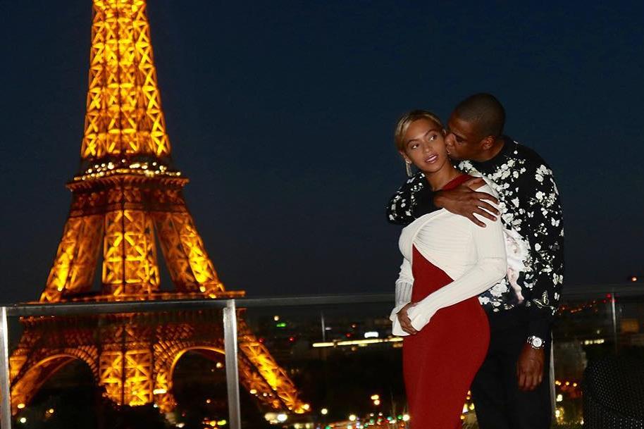 Beyoncé y Jay-Z visitaron París en 2016