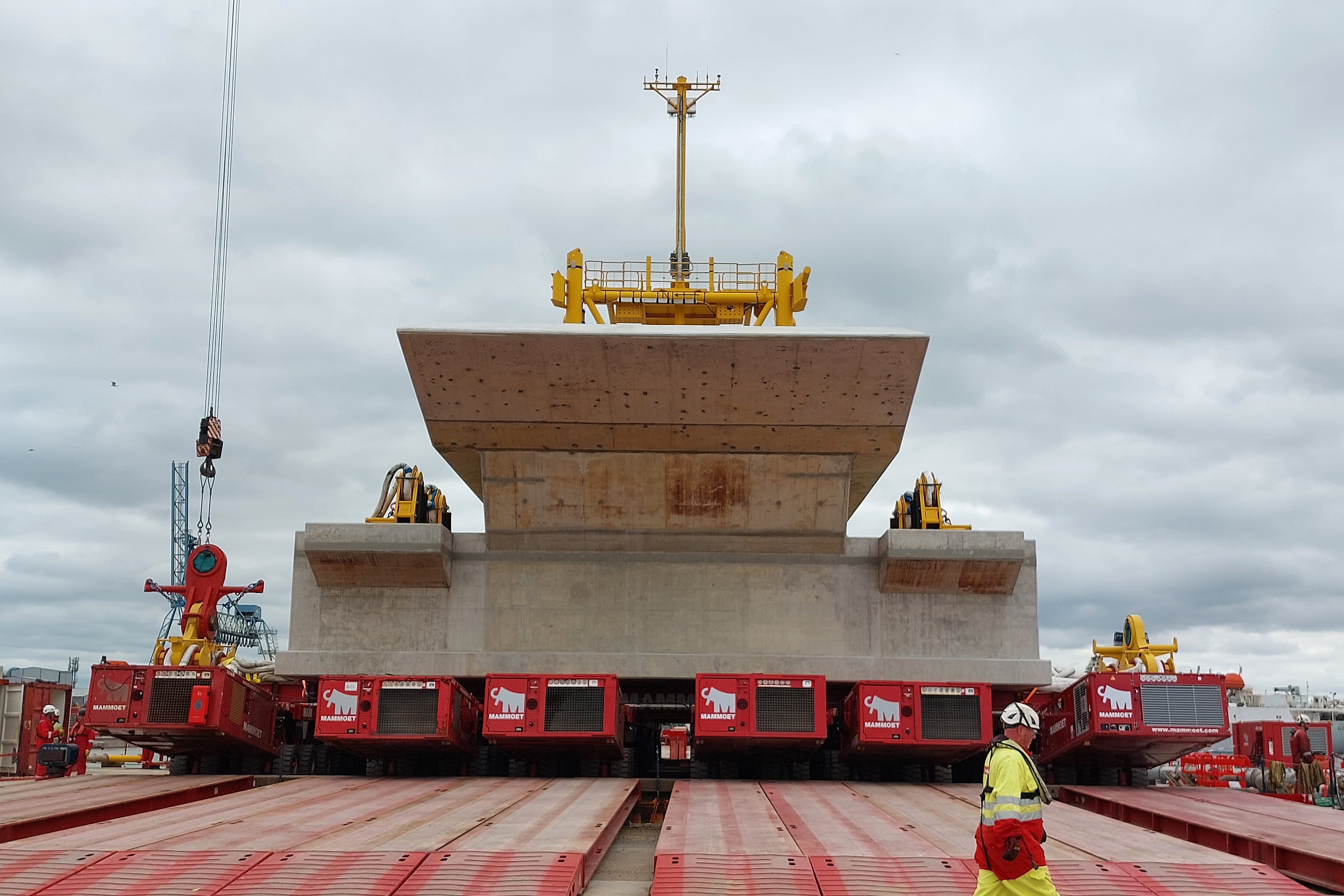 One of four inlets that supply water for cooling the Hinkley C nuclear reactor is due to be linked to the site and control centre on Sunday